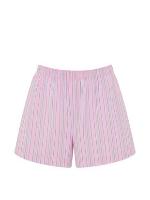 Bol Kesim Boyfriend Pijama Şortu