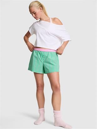 Bol Kesim Boyfriend Pijama Şortu