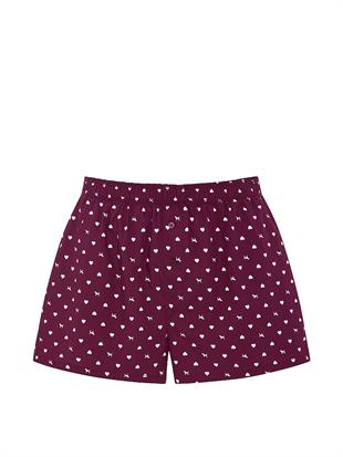 Bol Kesim Boyfriend Pijama Şortu