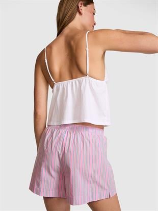 Bol Kesim Boyfriend Pijama Şortu