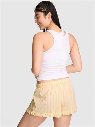 Bol Kesim Pijama Şortu