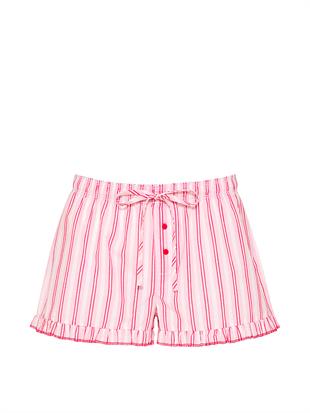 Bol Kesim Pijama Şortu