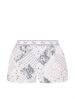 Bol Kesimli Pamuklu Pijama Şortu