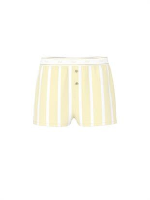 Bol Kesimli Pamuklu Pijama Şortu