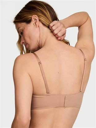 Bombshell 2 Beden Büyük Gösteren Push-Up Straplez Sütyen