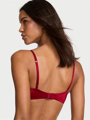 Bombshell İki Beden Büyük Gösteren Işıltılı Push-Up Sütyen