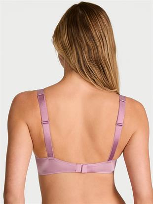 Bombshell Işıltılı Askılı 2 Beden Büyük Gösteren Push-Up Sütyen