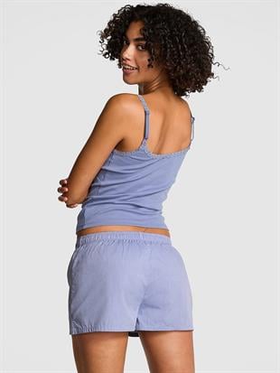 Boxy Pamuklu Pijama Şortu