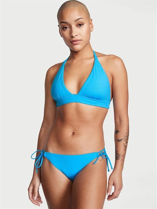 Boyundan Bağlamalı Çıkarılabilir Push-Up Bikini Üstü