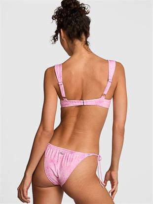 Büzgü Detaylı Push-Up Balkonet Bikini Üstü