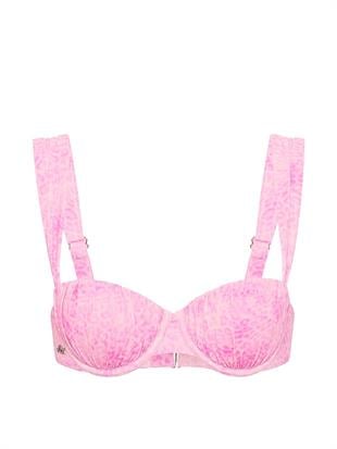 Büzgü Detaylı Push-Up Balkonet Bikini Üstü