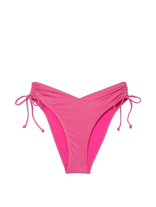 Büzgülü Işıltılı Cheeky Bikini Altı
