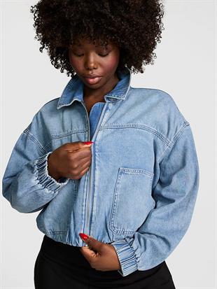 Büzgülü Utility Crop Ceket