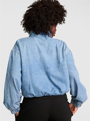 Büzgülü Utility Crop Ceket