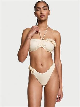 Çiçek Detaylı Brazilian Bikini Altı