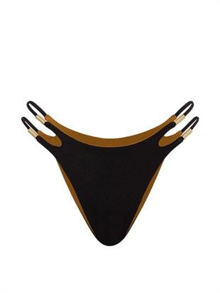 Çift Taraflı Dekolteli Brazilian Bikini Altı