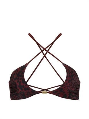 Çift Taraflı Halka Detaylı Askılı Bikini Üstü