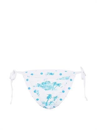 Çift Taraflı Yandan Bağlamalı Cheeky Bikini Altı