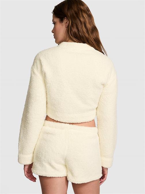 Co-ZZZy Peluş Crop Hırka