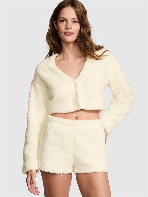 Co-ZZZy Peluş Crop Hırka