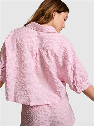 Coastal Cutie Önden Bağlamalı Pijama Üstü