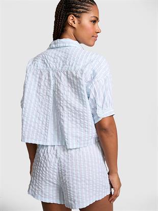 Coastal Cutie Önden Bağlamalı Pijama Üstü