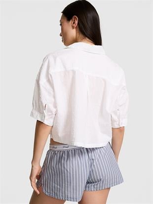 Coastal Cutie Önden Bağlamalı Pijama Üstü