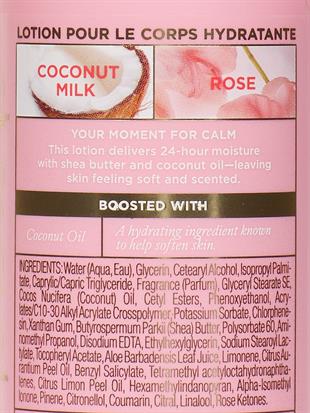 Coconut Milk Rose Nemlendirici Vücut Losyonu