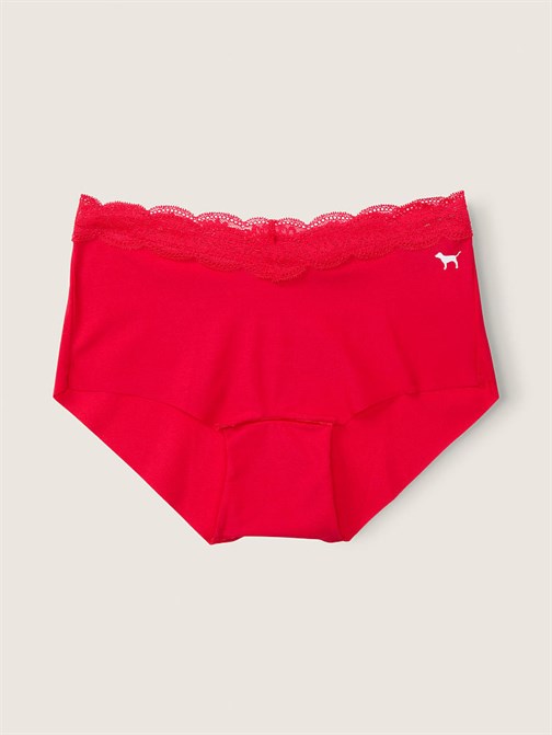 Dantel Detaylı Lazer Kesim Boyshort Külot