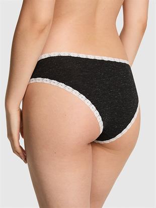 Dantel Detaylı Pamuklu Cheeky Külot