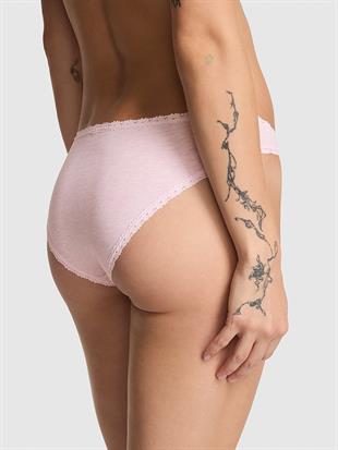 Dantel Detaylı Pamuklu Cheeky Külot