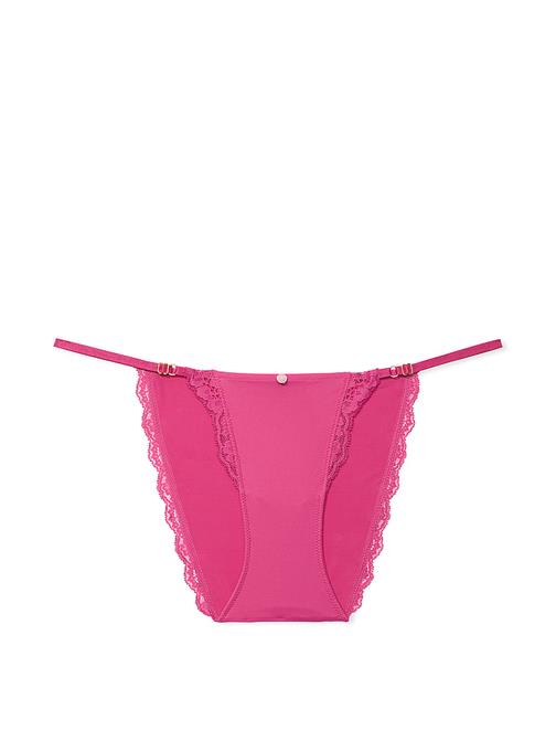 Dantel Kenarlı Ayarlanabilir İpli Bikini Külot
