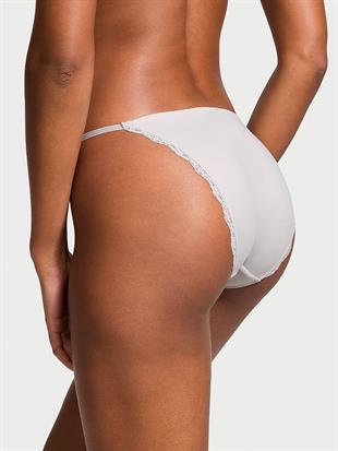 Dantel Kenarlı Ayarlanabilir İpli Bikini Külot