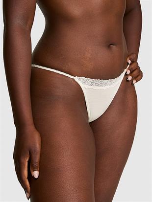 Dantel Kenarlı Bikini Külot