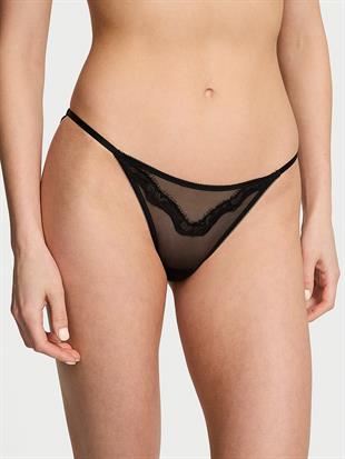 Dantelli Askılı Bikini Külot