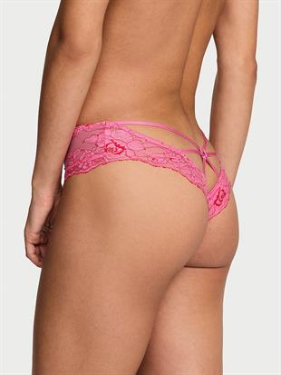 Dantelli Askılı Halka Detaylı Cheeky Külot