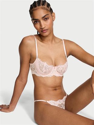 Dantelli Ayarlanabilir Askılı Bikini Külot