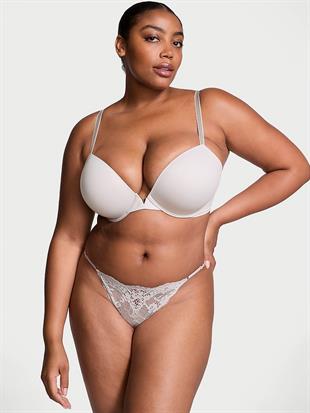 Dantelli Ayarlanabilir Askılı Bikini Külot