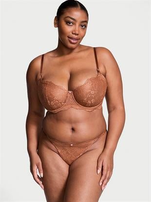 Dantelli Ayarlanabilir Askılı Bikini Külot