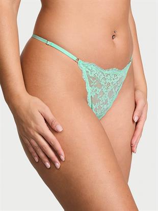 Dantelli Ayarlanabilir V-String Külot