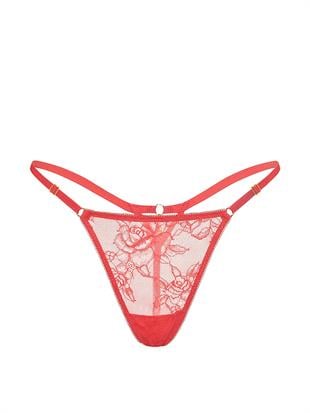 Dantelli Ayarlanabilir V-String Külot