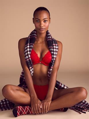 Dantelli Ayarlanabilir V-String Külot