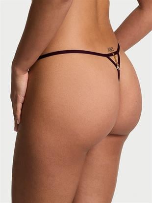 Dantelli Ayarlanabilir V-String Külot