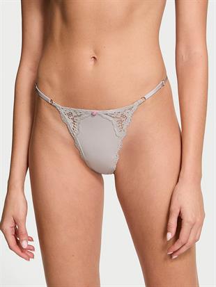 Dantelli Ayarlanabilir V-String Külot