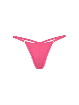 Dantelli Ayarlanabilir V-String Külot