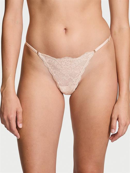 Dantelli Ayarlanabilir V-String Külot