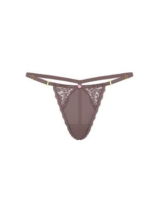 Dantelli Ayarlanabilir V-String Külot