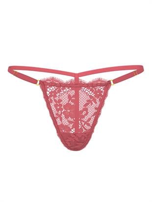 Dantelli Ayarlanabilir V-String Külot