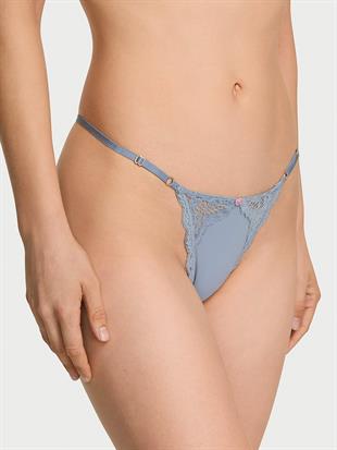 Dantelli Ayarlanabilir V-String Külot