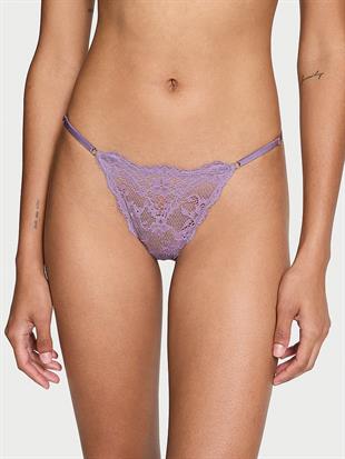 Dantelli Ayarlanabilir V-String Külot